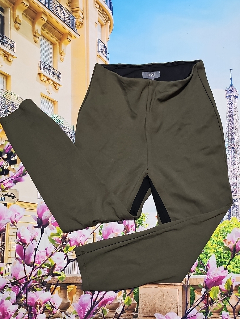 Lysse‎ Zippered Ankle Leggings Size Medium